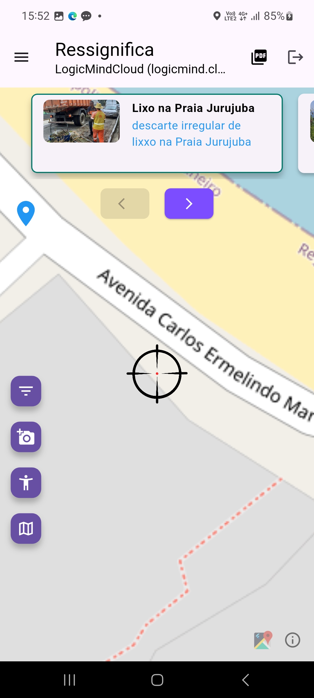 Perfil do usuário